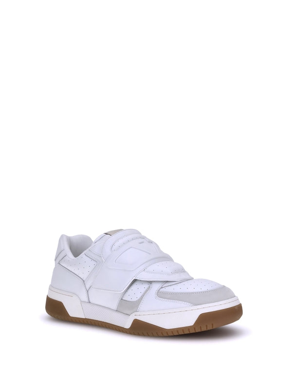 Valentino White Low Top Sneakers
