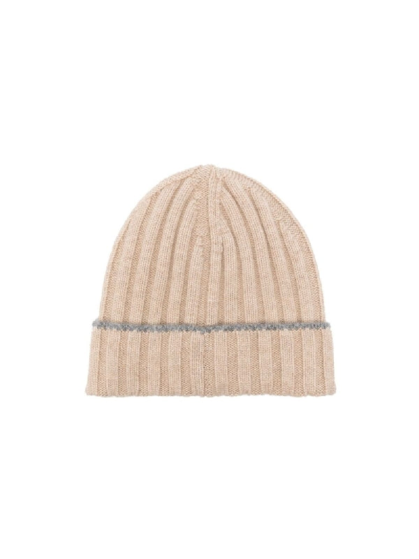 Cashmere Rib Beanie