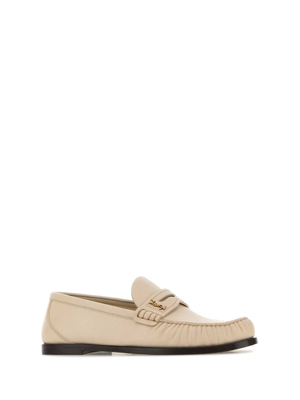 Saint Laurent Ivory Loafers