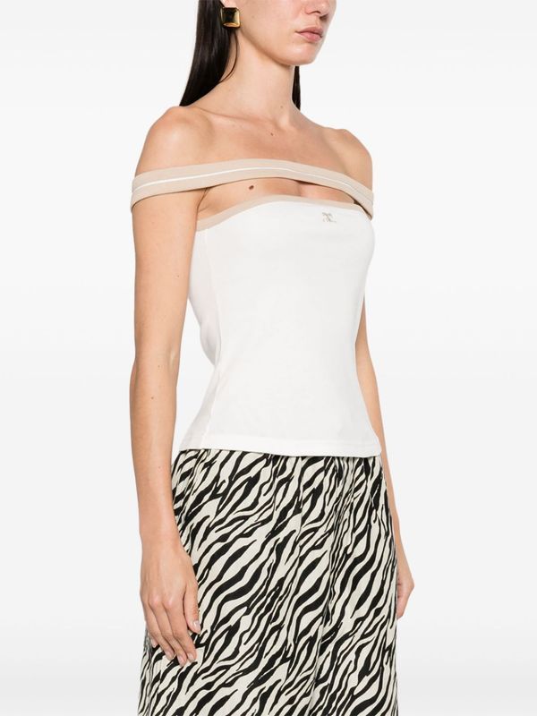 AC Logo Boatneck Sleeveless Top