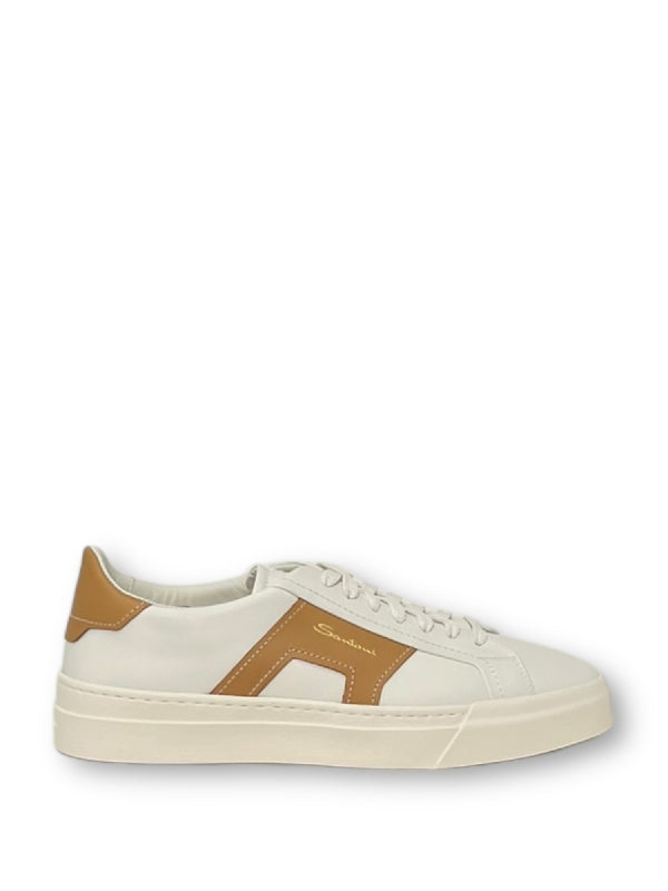 Logo Leather Low Top Sneakers