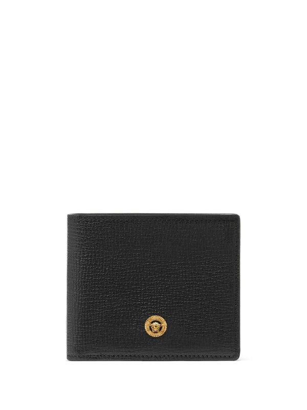 BIGGIE Medusa Grain Leather Wallet