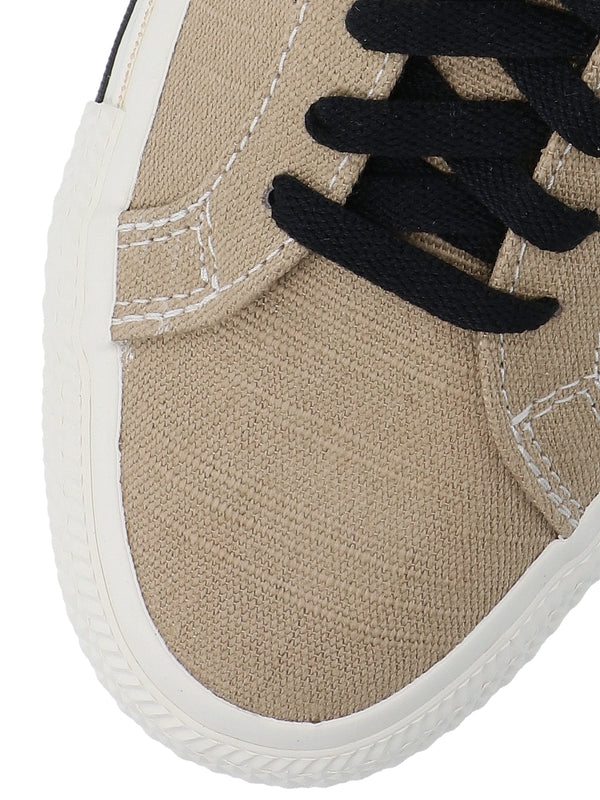 Converse Beige Low Top Sneakers