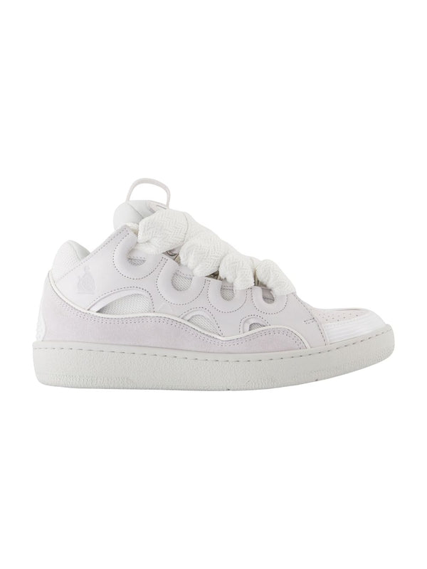 Lanvin White Low Top Sneakers