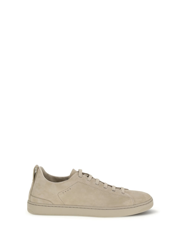Church'S Beige Low Top Sneakers