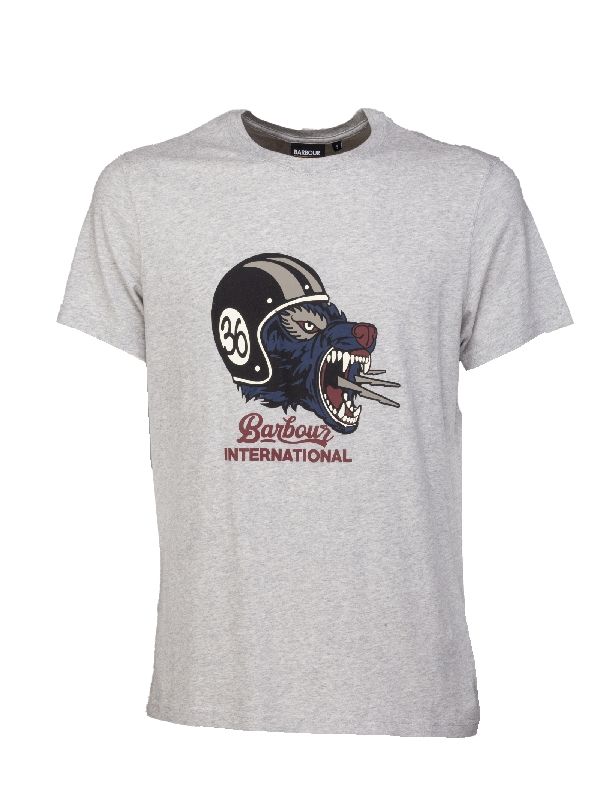 Graphic Logo Printing Cotton Short Sleeve T-shirt