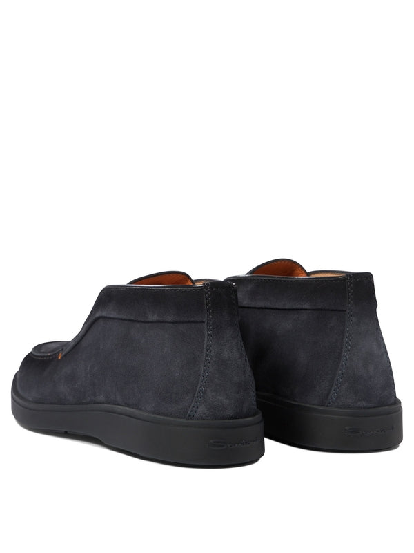 Boneless Suede Ankle Boots