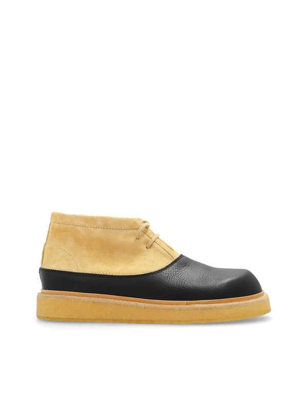 Suede Leather Desert Boots