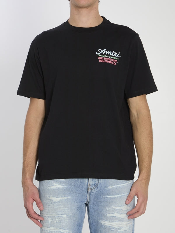 Amiri Black Half Sleeve