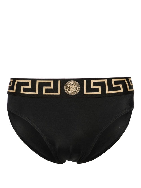 Greca Banded Cotton Panty