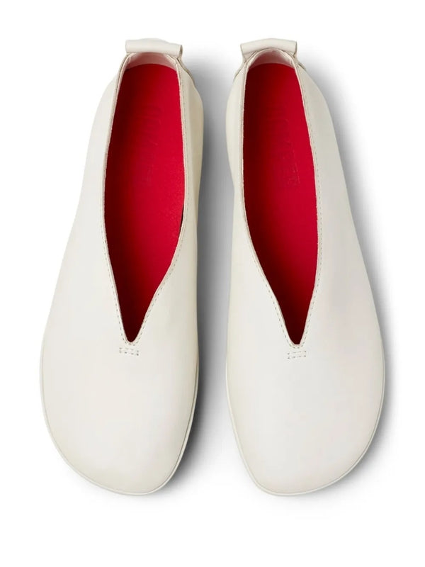 Camper White Flat Shoes