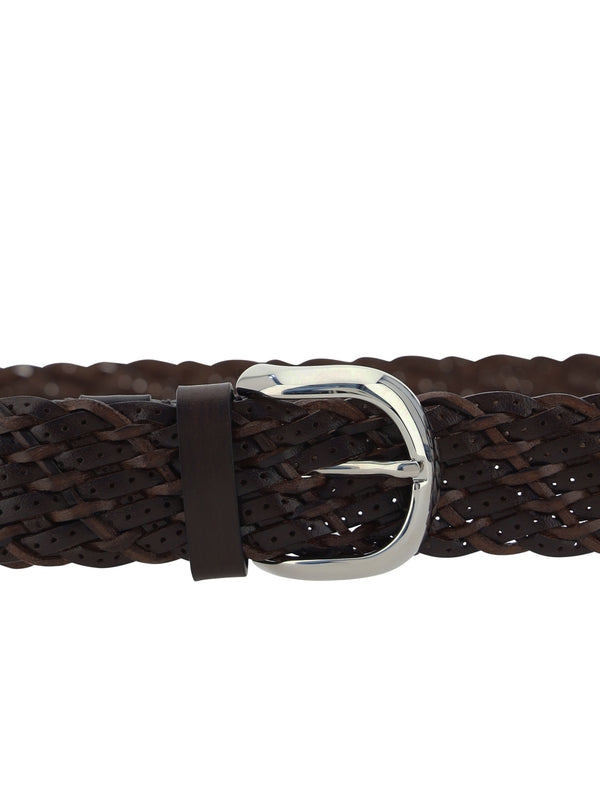 Braided Leather Belt