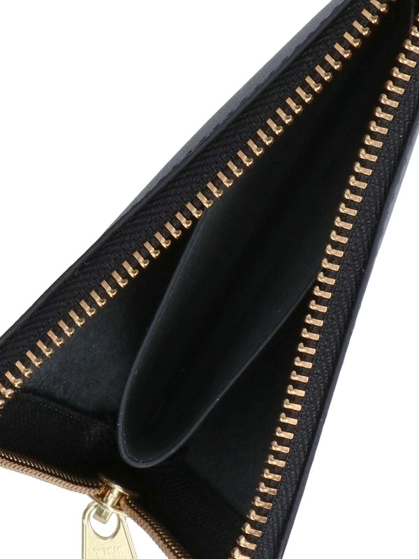 Half Zip Leather Wallet