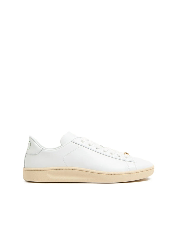 Valentino White Low Top Sneakers