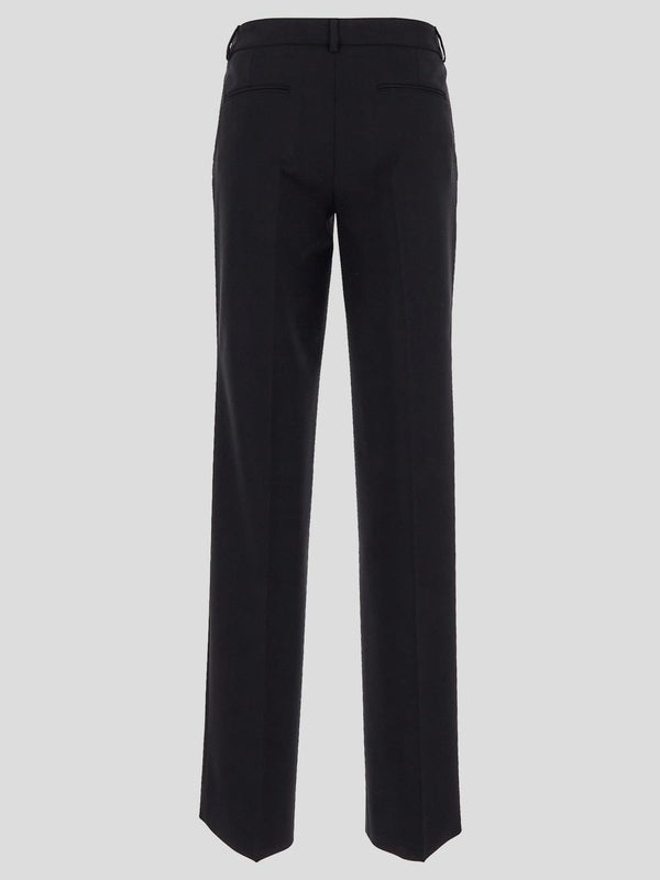 Black Wool Pants