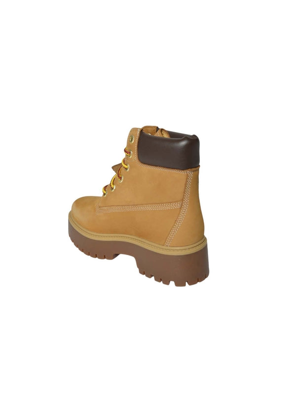 Timberland Brown Lace-Up Boots