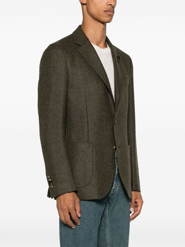 Wool Cashmere Tailored Jacket