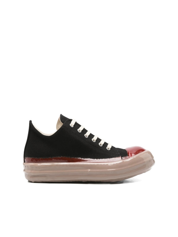 Rick Owens Drkshdw Black Low Top Sneakers