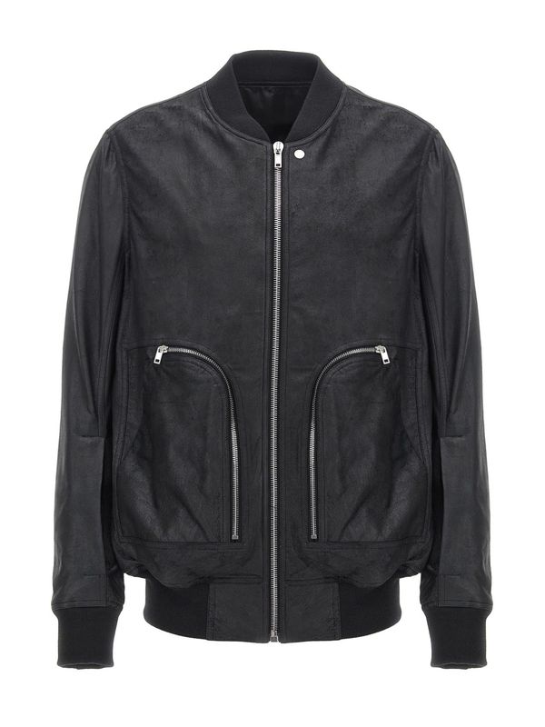 Bauhaus Plaited Leather Bomber