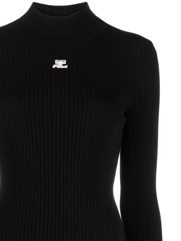 Courrèges Black Knitted