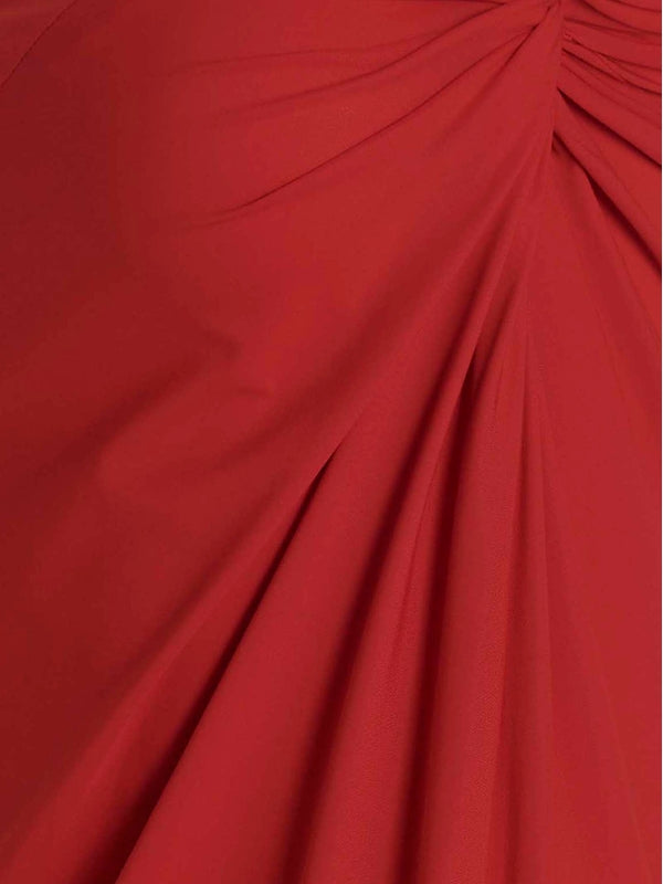 Atlain Red Midi Dress