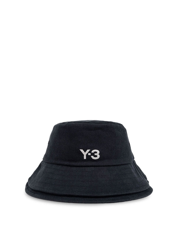 Y-3 Black Bucket Hats