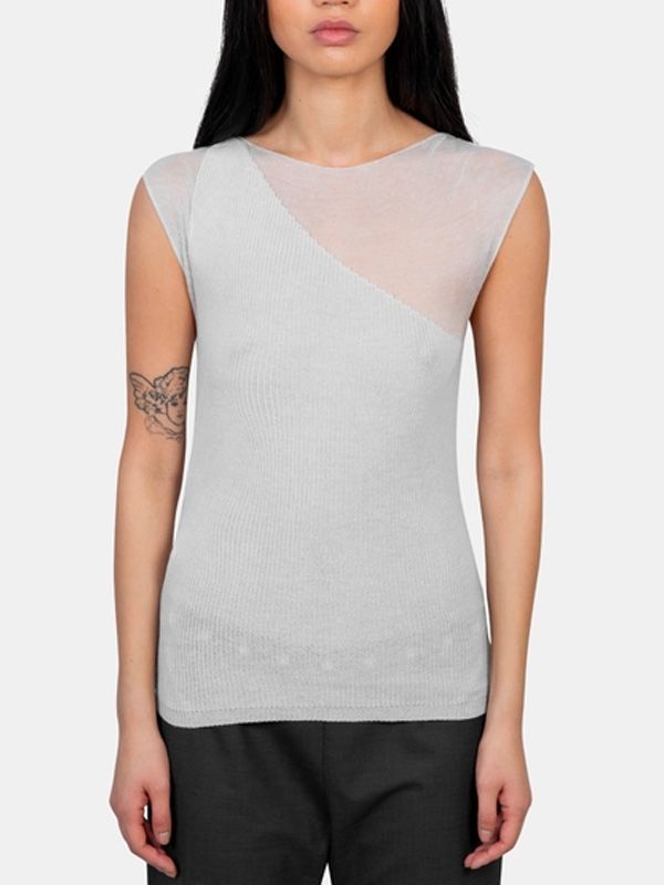 Paloma-Wool White Sleeveless