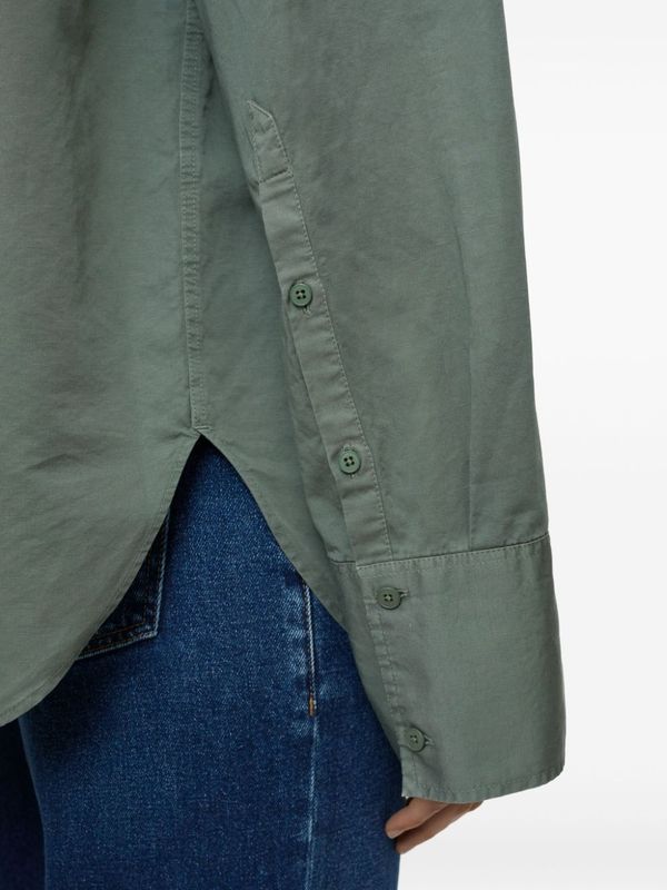 Flap Pocket
  Cotton Blend Shirt