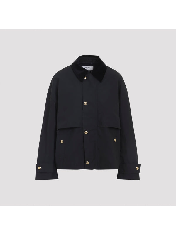 Celine Black Cotton Jacket