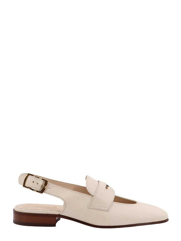 Tod'S White Flat Shoes