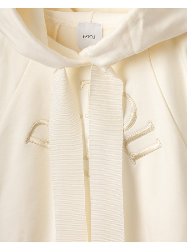 Patou White Hoodies