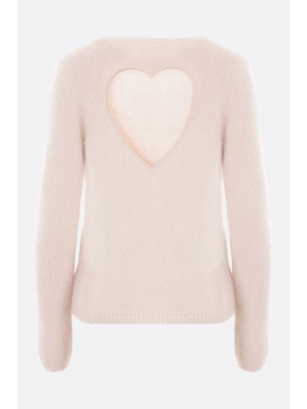 Back Heart
  Cutout Knit