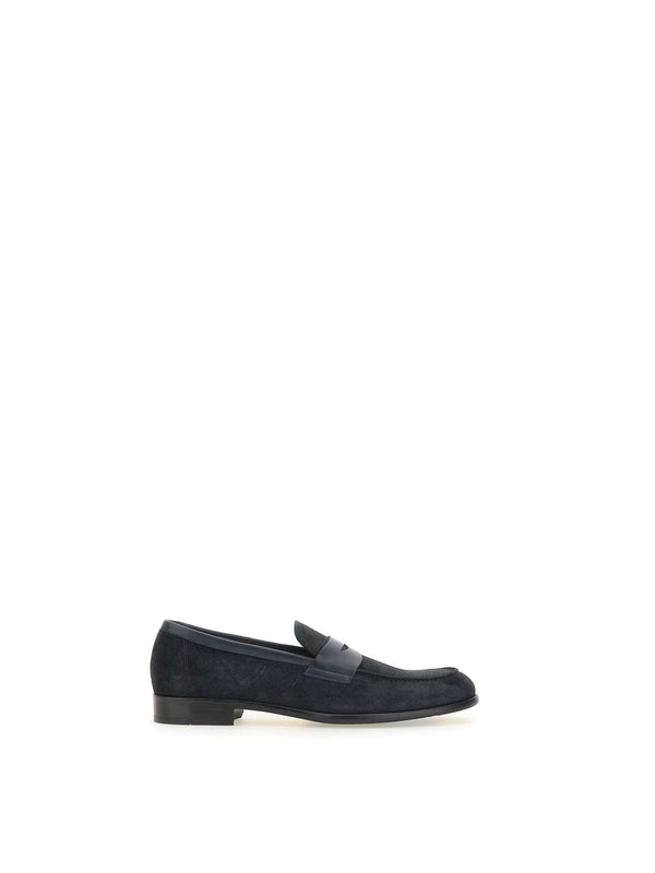 Ducals Navy Loafers