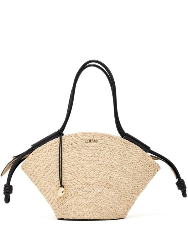 Paseo raffia small tote bag