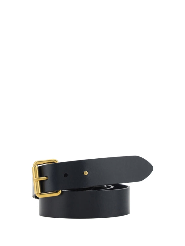 Black Leather Belt