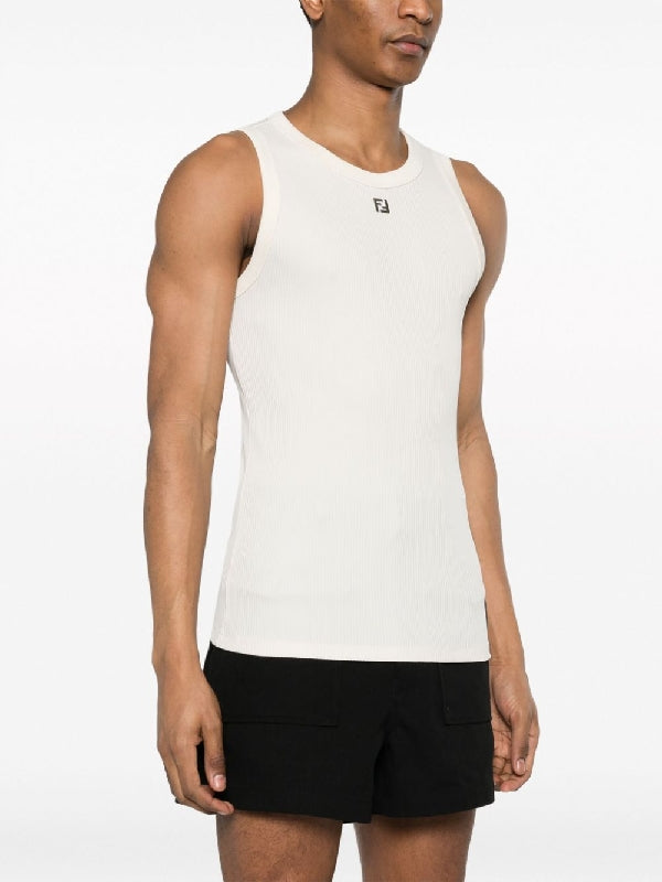 FF Logo Rib Tank Top