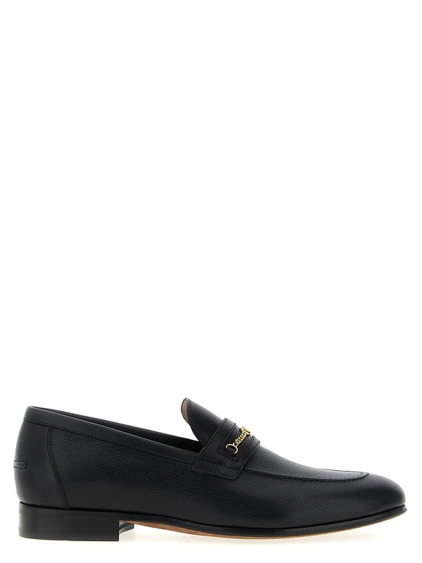 Valentino Black Loafers