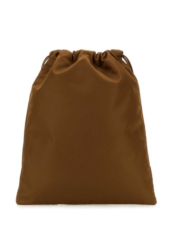 Triangle Logo Nylon Pouch