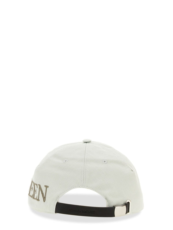 Alexander Mcqueen Green Cap
