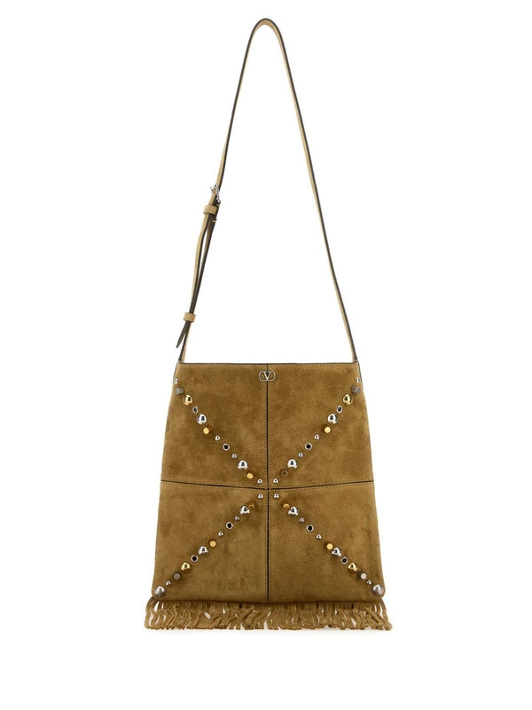 Valentino Beige Cross Bags