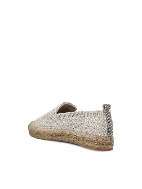 Monili-tab Knit Espadrilles