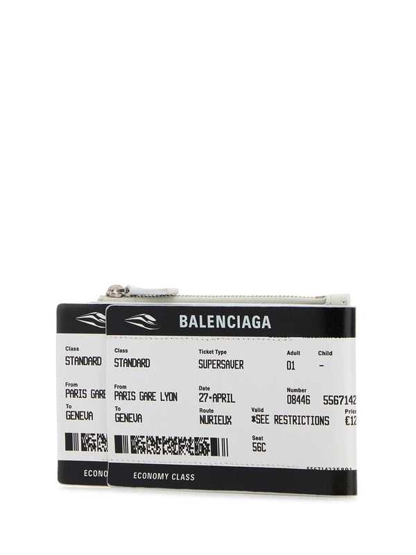 Balenciaga White Card Holders