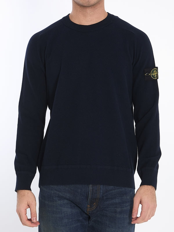 Wappen Patch Cotton Sweatshirt