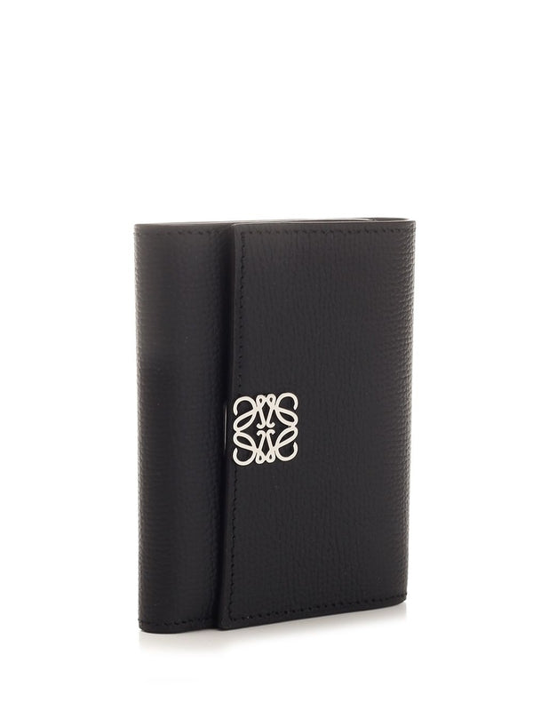 Anagram Logo Leather Wallet