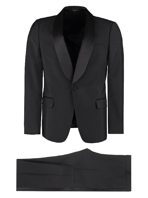 Shawl Lapel Mohair Wool Suit