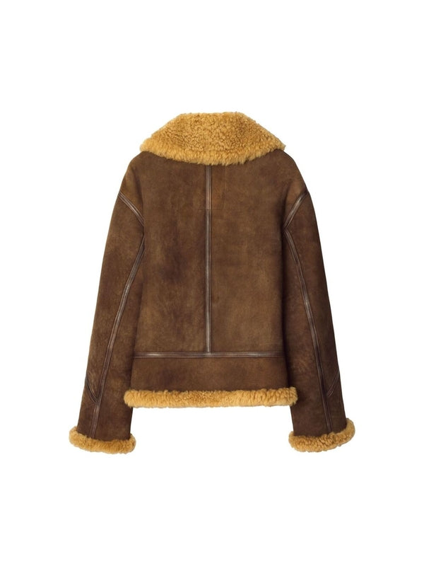 Shearling Leather Jacket