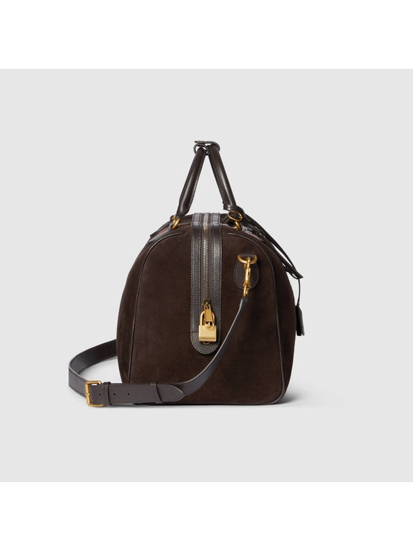 Gucci Savoy Medium Brown Brief Case