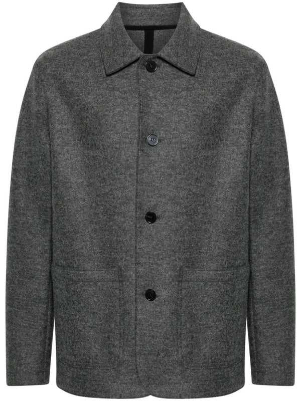 Virgin Wool Collar Jacket