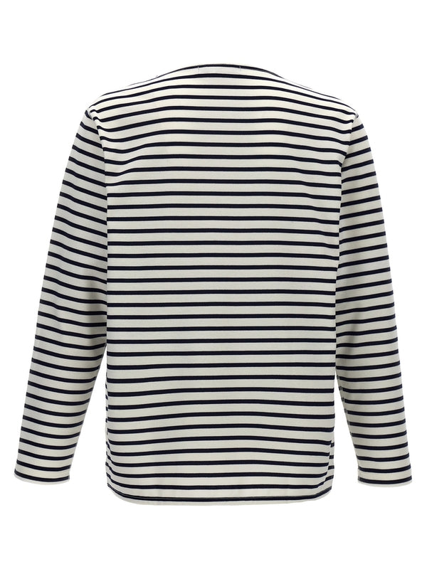 Stripe Long Sleeve Ris Top