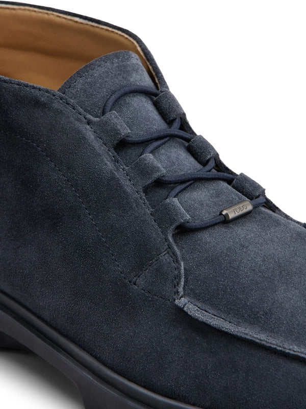Tod'S Navy Desert Boots